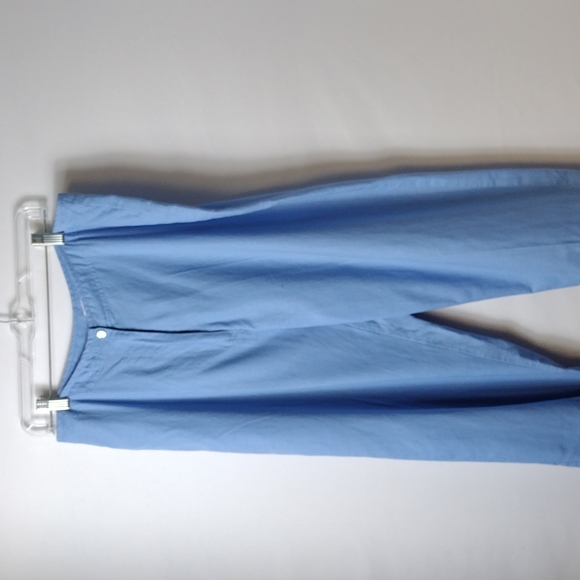 Jennifer Women Two Piece Blue Capri Set Size 14 - Picture 8 of 9